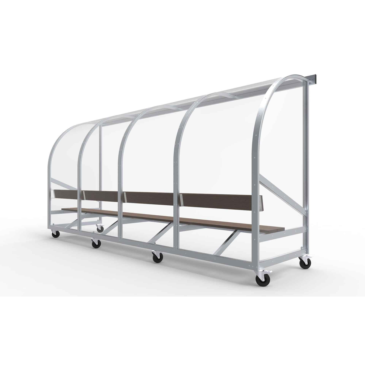 Alusport Dug-Out Verplaatsbaar 7-8 Personen DO400V Model C