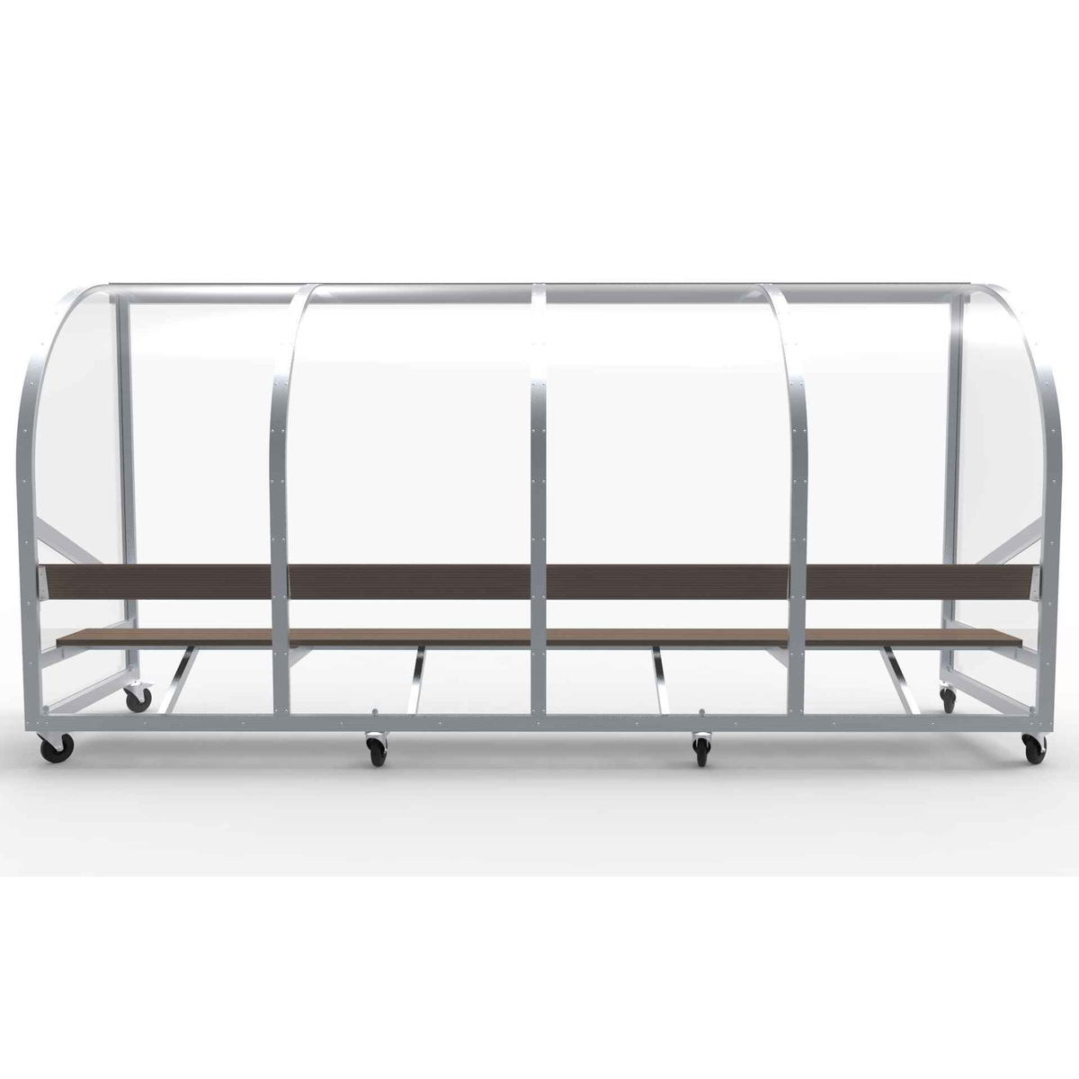 Alusport Dug-Out Verplaatsbaar 7-8 Personen DO400V Model C