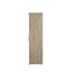 Interiax Kledingkast 'Mila' – 3 Deuren, 1 Hanger & 3 Legplanken | Sonoma Eik | 183x120x52cm