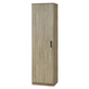 Interiax Opbergkast - Kledingkast 'Lucas' - 1 Deur & 4 Legplanken | Sonoma Eik | 184x50x42 cm